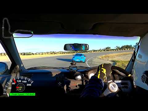 Battling a Porsche 911 GT3RS in my EG Civic B18C - Wanneroo Raceway