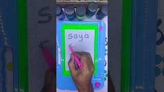 Download lagu Belajar Menulis dan Membaca kata untuk anak anak ❤️ CreativeXFun Channel #shorts #belajarmenulis mp3