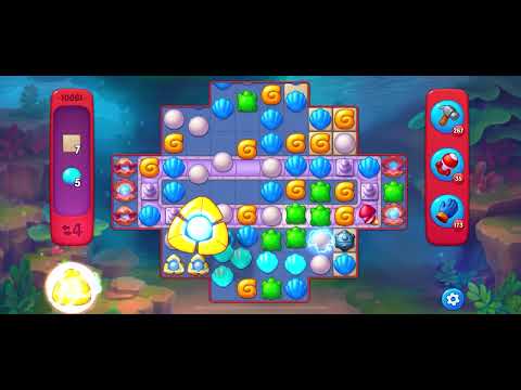 Fishdom Hard level 10061 no boosters フィッシュダム ハード