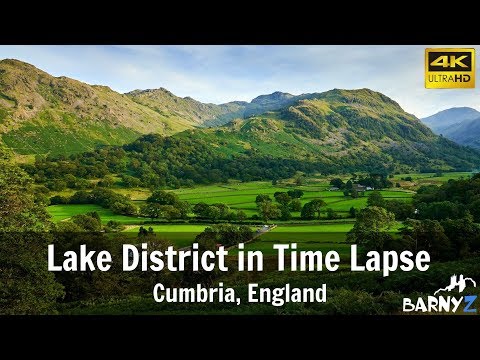 Lake District cinematic timelapse 4K