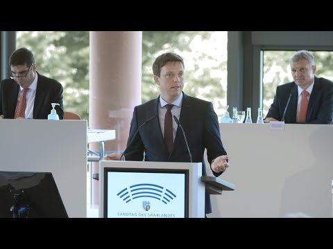 Regierungserklärung von Ministerpräsident Hans zur aktuellen Lage in der Corona-Pandemie (13.05.20)