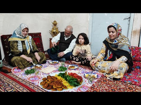 🏡Iran Village Life Beautiful Mix of Traditional Village Cooking in Iran