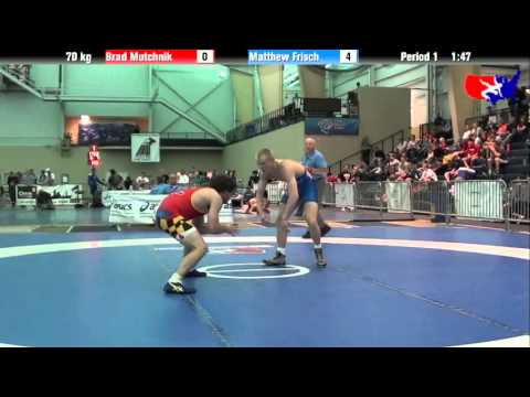 Brad Mutchnik vs. Matthew Frisch at 2013 ASICS University Nationals - FS