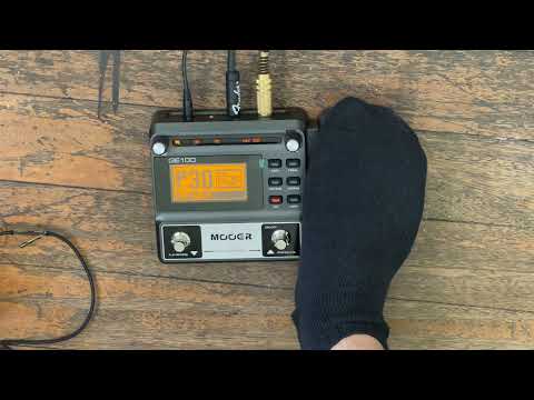 Mooer GE100 Guitar Multi-Effects Processor Unboxing | All Effects