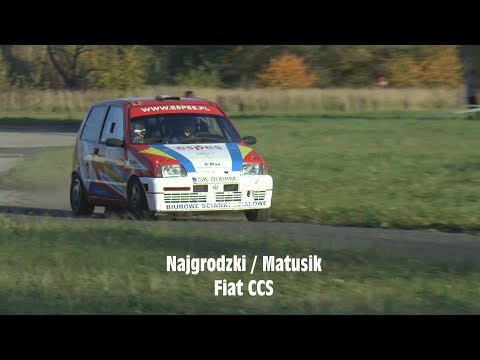 KJS Rajd Tyski 2018 - Wojciech Najgrodzki / Paweł Matusik - Fiat CCS