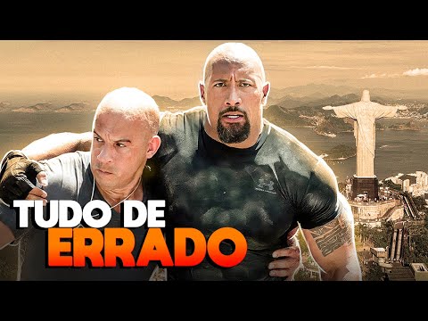 TUDO de ERRADO com VELOZES e FURIOSOS 5: OPERAÇÃO RIO (Erros + Furos + Conveniências)