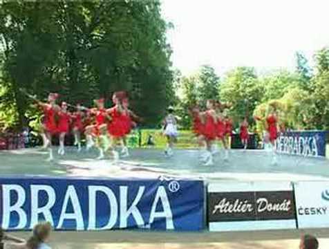 Mažoretky Panenky Hranice - Mistr České republiky 2007