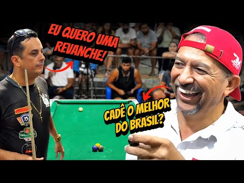 R$ 20 MIL 🔥😱 - O COELHO DE UBÁ PEDIU UMA REVANCHE AO BAIANINHO DE MAUÁ! #sinuca 