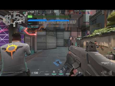 VALORANT Benchmark | Ryzen 5 2400G | 1080p Low Settings| 2025