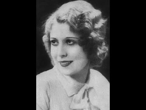 Annette Hanshaw - Nobody Cares If I'm Blue 1930 (Talkie Hit from "Bright Lights") W/ Lyrics