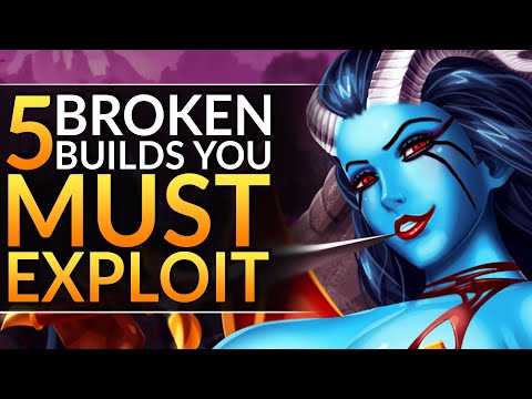5 ABSOLUTELY INSANE PRO BUILDS Everyone Must ABUSE in THIS META - Dota 2 Items Tips Guide