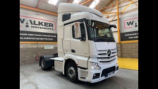 Купить тягач Mercedes-Benz ACTROS 1843 STREAMSPACE *EURO 6* 4X2 TRACTOR UNIT – 2017 – YM66 - Изображение 4 | Autoline EE Тягач Mercedes-Benz ACTROS 1843 STREAMSPACE *EURO 6* 4X2 TRACTOR UNIT – 2017 – YM66 | Изображение 4 - Autoline