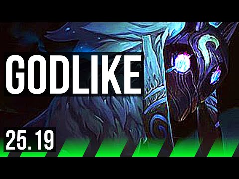 KINDRED vs SYLAS (JGL) | Godlike | KR Master | 25.19