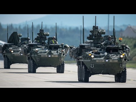 US Army Convoy Enters Czech Republic for Saber Strike Drills