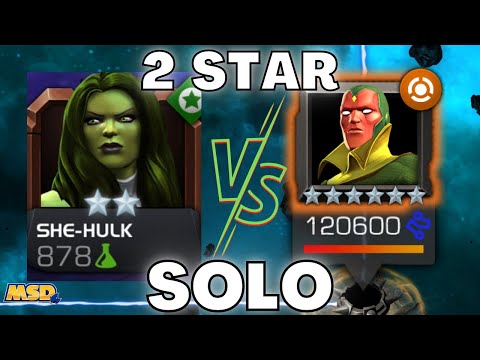 2 Star She-Hulk SOLOS Grandmaster's Gauntlet Vision!