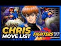 CHRIS MOVE LIST The King Of Fighters 97 KOF97