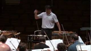 Yutaka Sado in rehearsal with the Berliner Philharmoniker