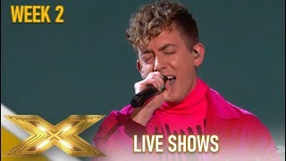 Kevin McHale: WOWS Singing Simon Cowell&#39;s Son Fav Song!!😲 | The X Factor 2019: Celebrity