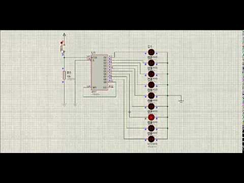 Operation of a 4017 Decade Counter