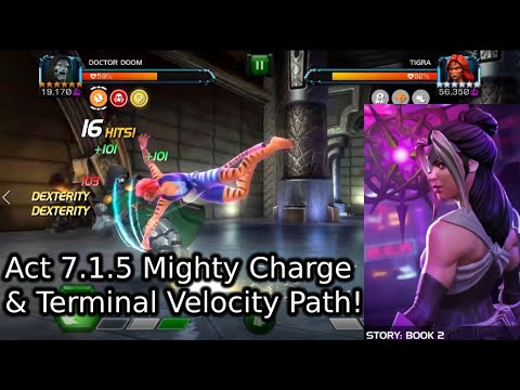 Act 7.1.5 My Second Path! (Terminal Velocity & Mighty Charge) | Marvel Contest Of Champions