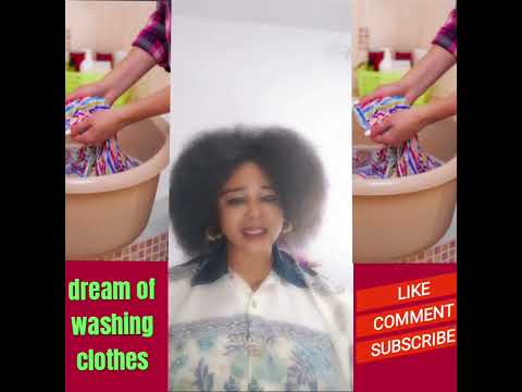 Dreams of washing clothes.The interpretation#interpretation #instagram