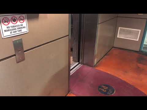 4K 30fps: OTIS Traction Scenic Elevators At Neonopolis - Las Vegas, Nevada