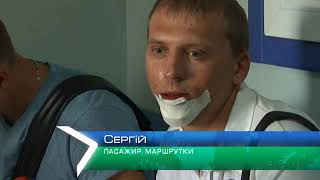 У Харкові мікроавтобус зіткнувся з пасажирською маршруткою