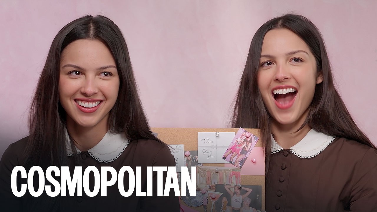 Olivia Rodrigo Makes a Vision Board | Manifesting With | Cosmopolitan