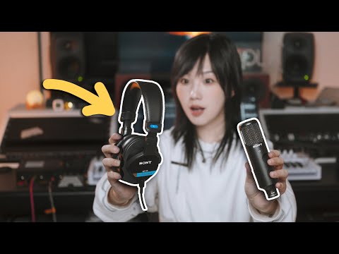 Finally found my \destined\ recording monitoring headphones!!! Sony MDR-M1&C-80 Microphone review