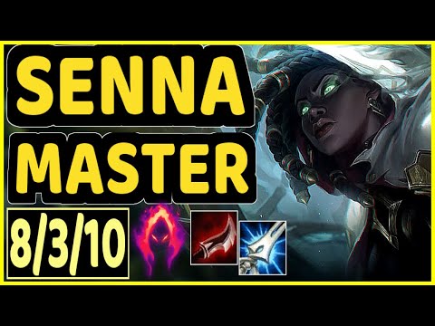 YUUKI60 (SENNA) - 8/3/10 KDA GAMEPLAY - EUW Ranked MASTER