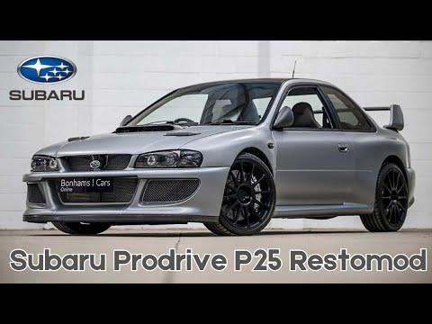Tenth Example to Be Auctioned | 444 Hp | Subaru Prodrive P25 Restomod by Bonhams Cars Online