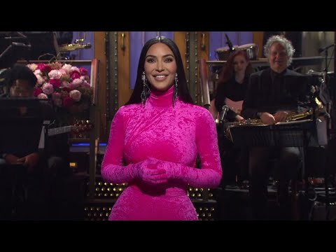 Kim Kardashian West ROASTS Kanye & Sisters During Hilarious SNL Monologue