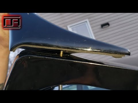 Bolt Mounting a Duckbill Spoiler and How to Create a Template for Drilling Holes (Scion tC2 / tC2.5)