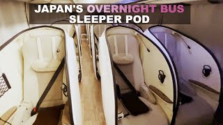 Sleeping in Japan’s Luxurious Pod Night Bus  Nii