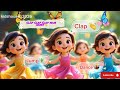 Clap Clap Clap Your Hands Poem For Kids ️ Cute Baby Rhyme Clap Jump Dance Baby