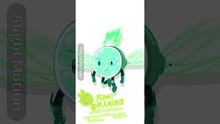 MyOCs RAM ANGEL MODE TRANSFORMATION!#alightmotion#myocs#transformation#代理#animation#無限ループ#イラスト#short