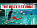 The 5 Best RETURNS OF SERVE To Play In Men S Doubles Badminton Strategy