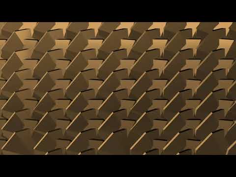 Club Visuals 1128 - Yellow Metal Background Video Loop