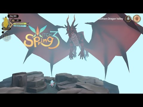 Witch Spring 3 Walkthrough Extra: Maegrik Dragon in Dragon Valley - YouTube