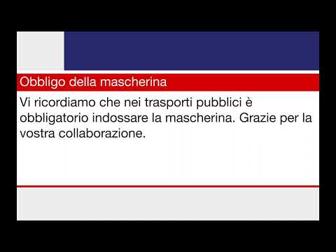 SBB/BLS TTS Ansagen • Maskenpflicht • Version Fernverkehr 2020