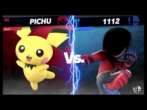 Saint (Mii Brawler) VS Switch (Pichu) - Tasty Thursday #12 - Losers R2