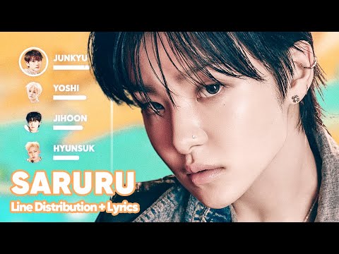 TREASURE - SARURU (Line Distribution + Lyrics Karaoke) PATREON REQUESTED
