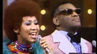Aretha Franklin &amp; Ray Charles    It Takes Two To Tango Live Midnight Special 1975