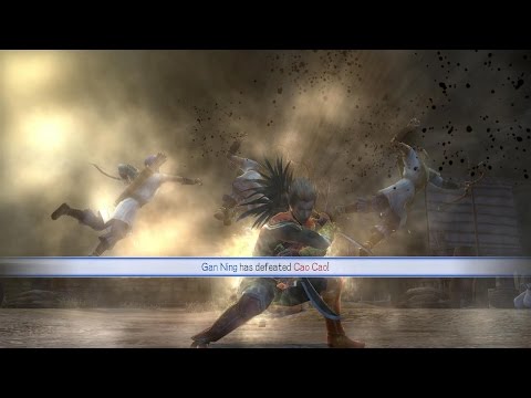 Dynasty Warriors 6 - Gan Ning Musou Mode - Chaos Difficulty - Battle of Chi Bi