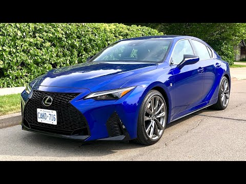 2022 Lexus IS300 RWD F-Sport Blue Metallic 241HP | In-Depth Visual Walk Around