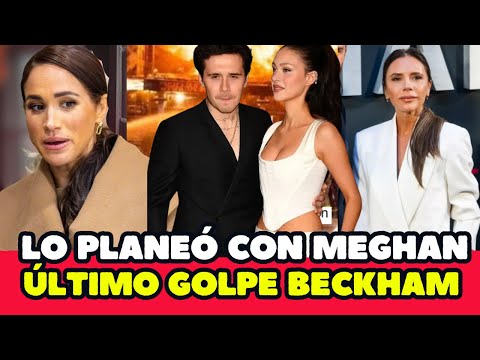 BROOKLYN BECKHAM SE UNIO A MEGHAN MARKLE HACE ESTO A DAVID