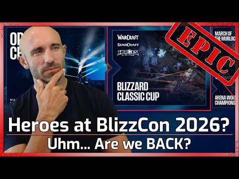Heroes at BlizzCon 2026??? Are we BACK??? - Heroes of the Storm
