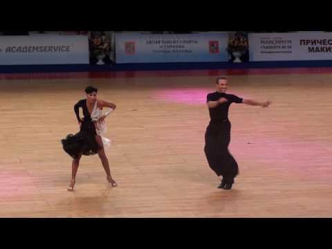 Maximilian Polosatov - Olga Khvesko DanceForum 2017 WDSF int Open Latin Presentation