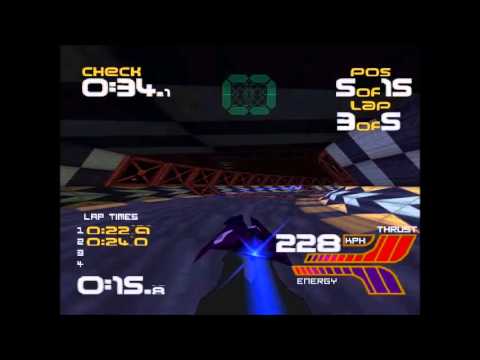 WipeoutXL PC - Track 1 - Talon's Reach
