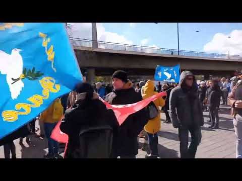Demo Düsseldorf, 9.4.2022